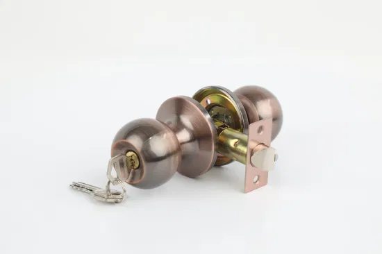 Nob and Key – boutons de porte décoratifs argentés, avec clés, 588 boutons de verrouillage, pour salle de bain, chambre à coucher, serrures de porte tulipe